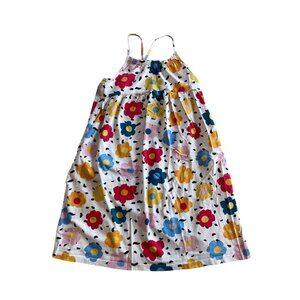 140/US 10 Hanna Andersson Floral Tiered Sun Dress